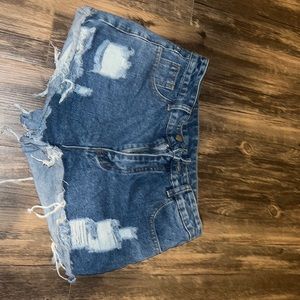 Jean shorts